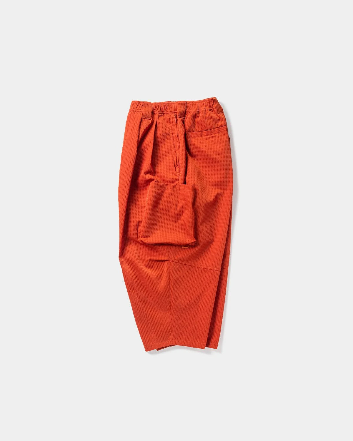 TIGHTBOOTH SEERSUCKER CROPPED CARGO PANTS