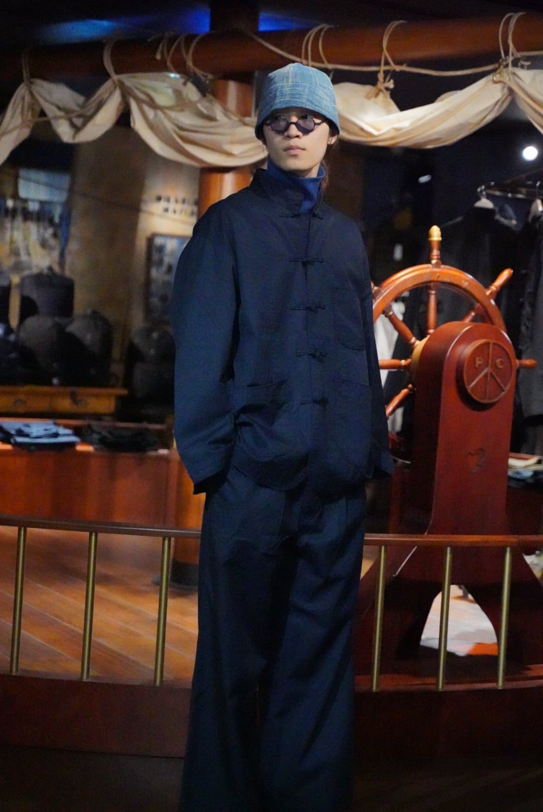 Porter Classic GABARDINE CHINESE JACKET