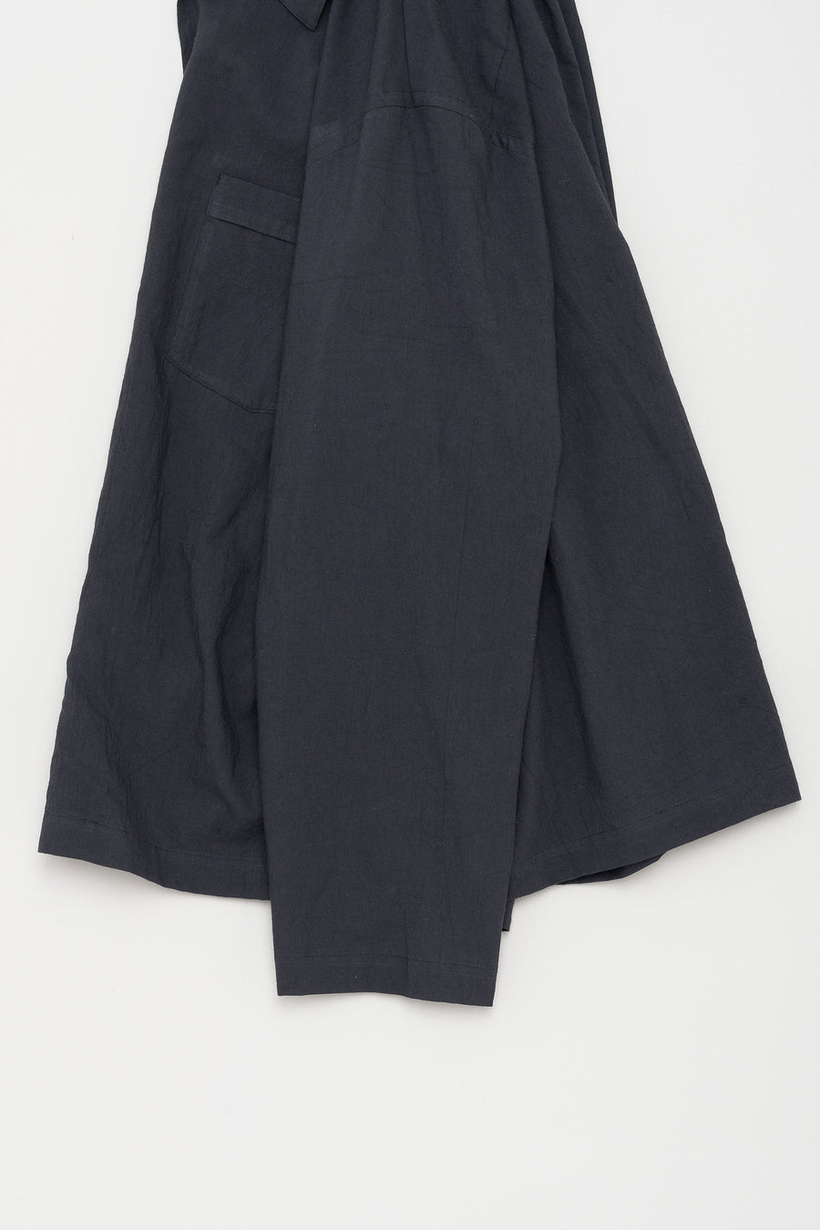 STILL BY HAND Open Collar Shirt Long Sleeve Shirt