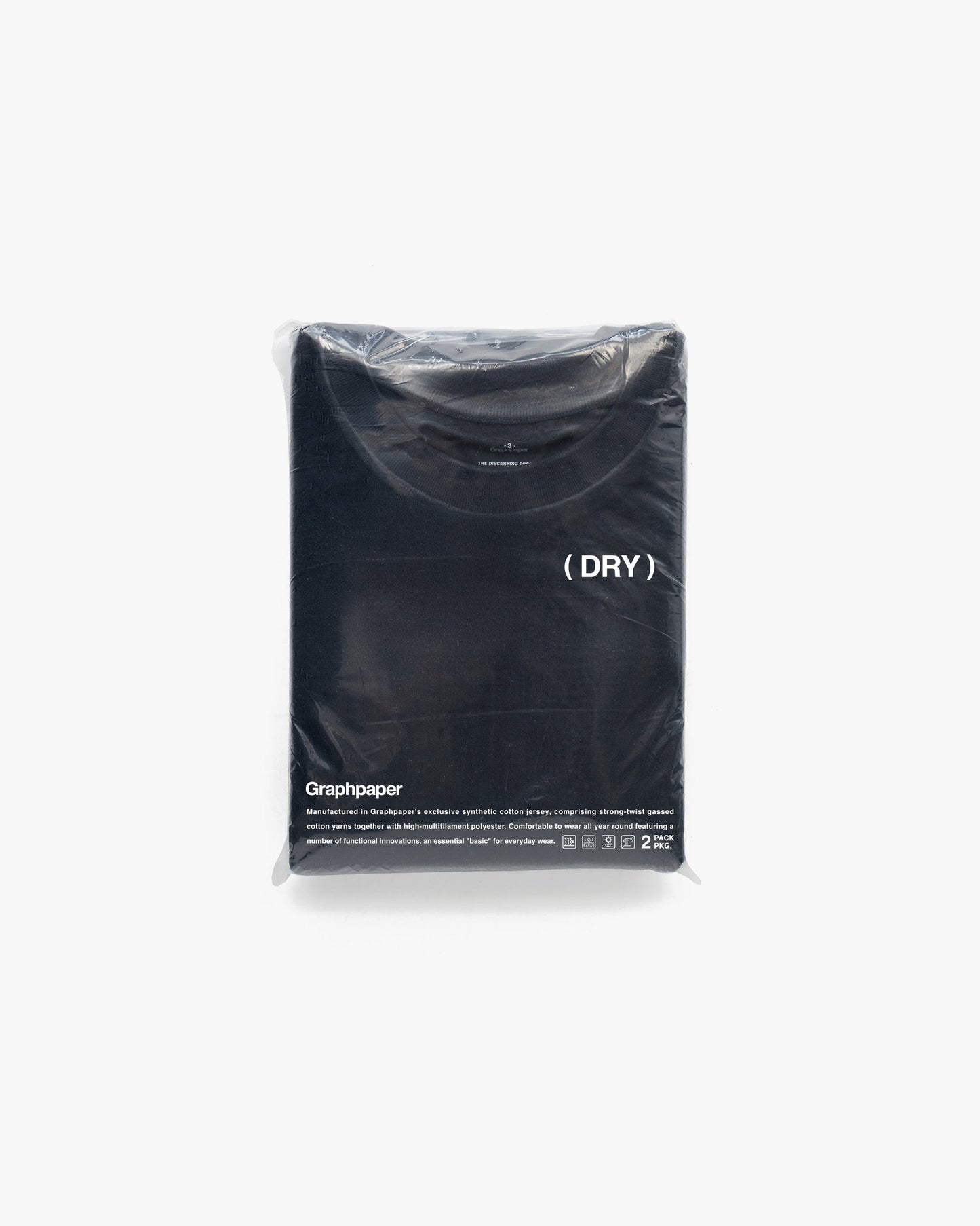 Graphpaper DRY 2-Pack Crew Neck Tee