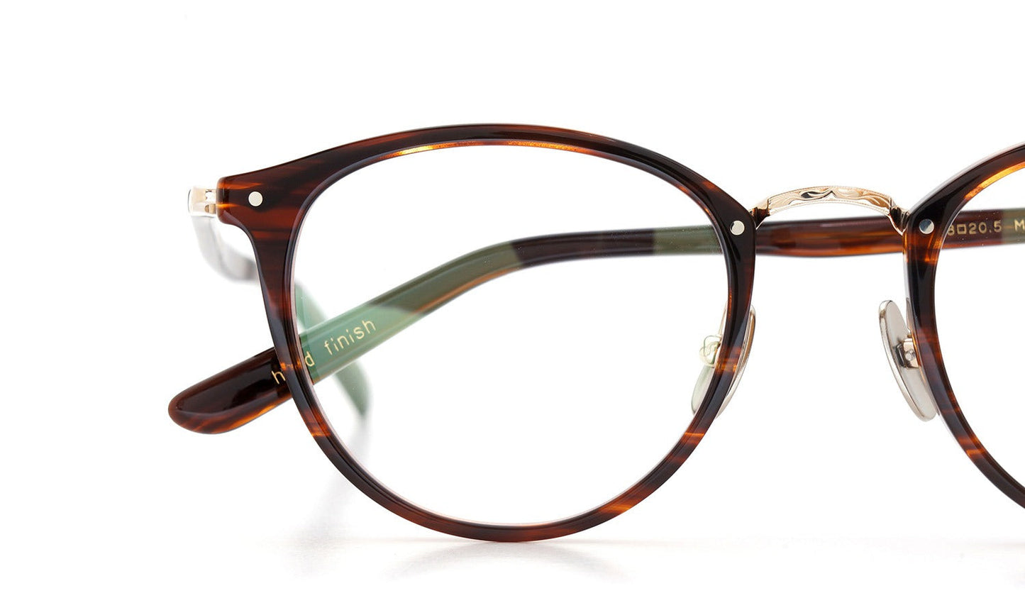 YELLOWS PLUS NICKY EYEGLASS FRAME Demi Brown / Gold