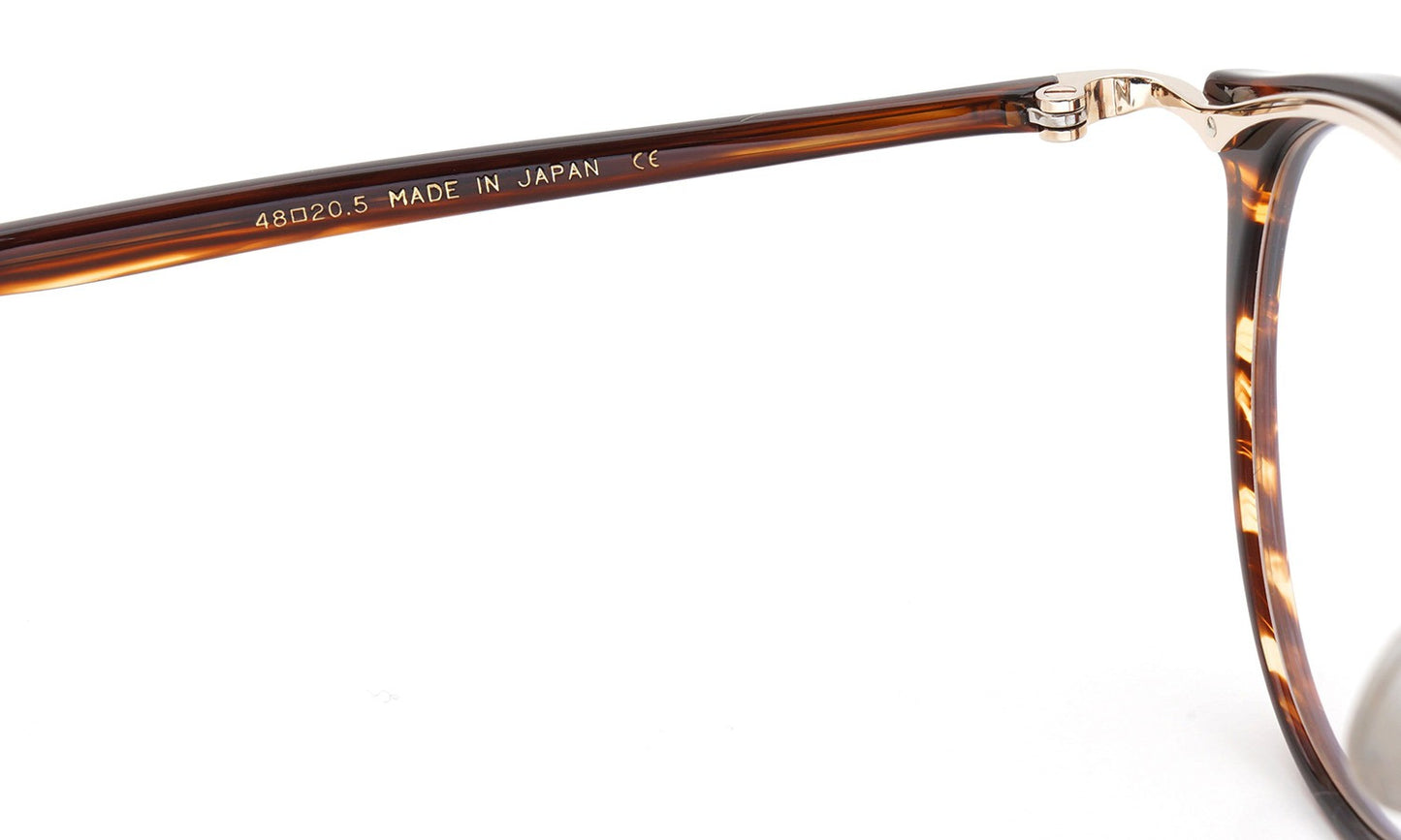 YELLOWS PLUS NICKY EYEGLASS FRAME Demi Brown / Gold