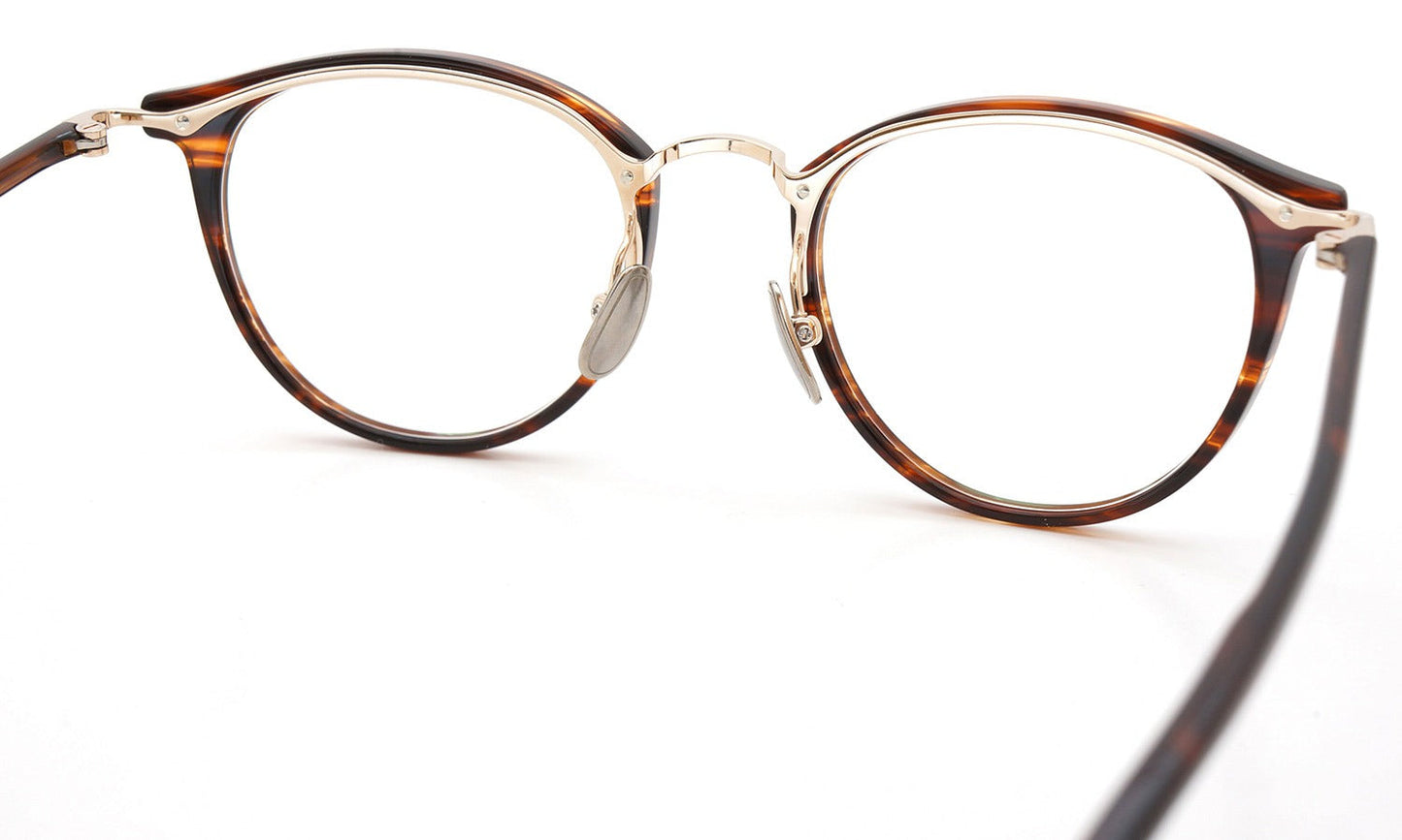 YELLOWS PLUS NICKY EYEGLASS FRAME Demi Brown / Gold