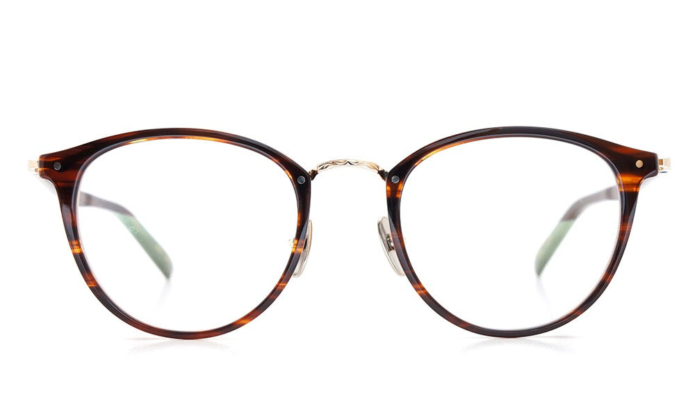 YELLOWS PLUS NICKY EYEGLASS FRAME Demi Brown / Gold