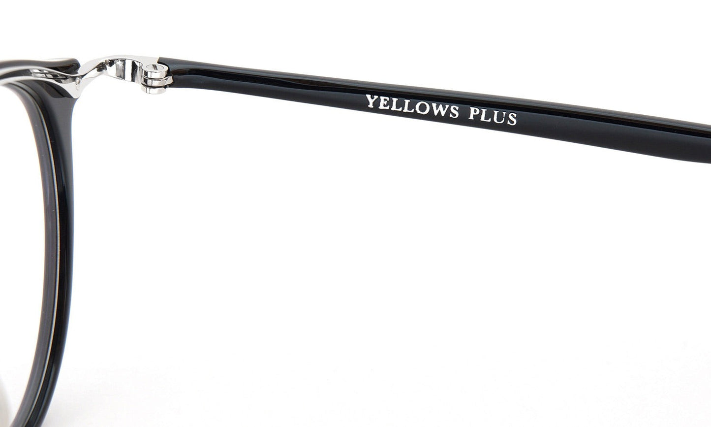 YELLOWS PLUS EYEGLASS FRAME NICKY Black