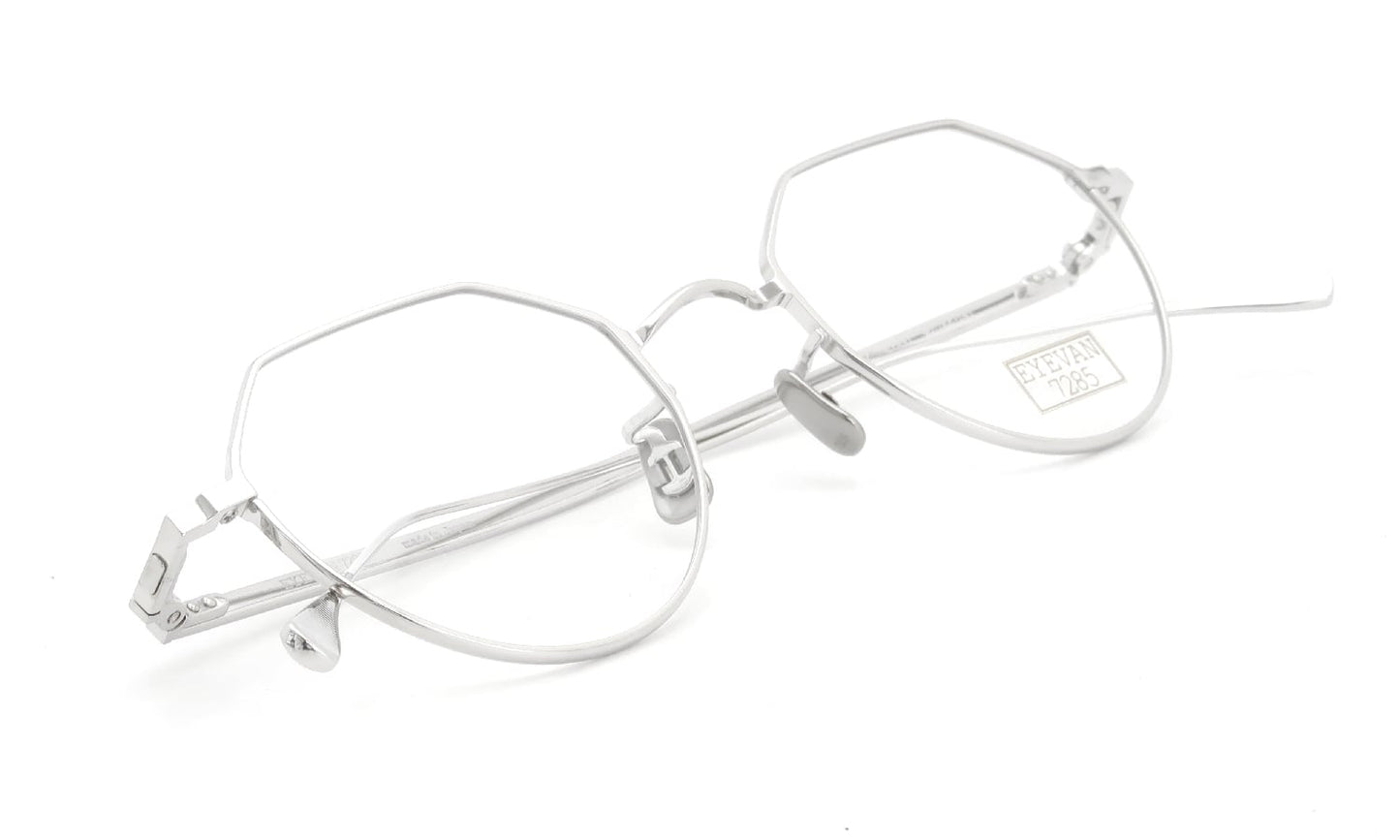 EYEVAN7285 EYEGLASS FRAME 177 C.800 Silver