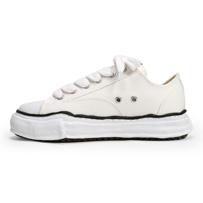 Maison MIHARA YASUHIRO PETERSON Original Sole Canvas Lowcut Sneaker White
