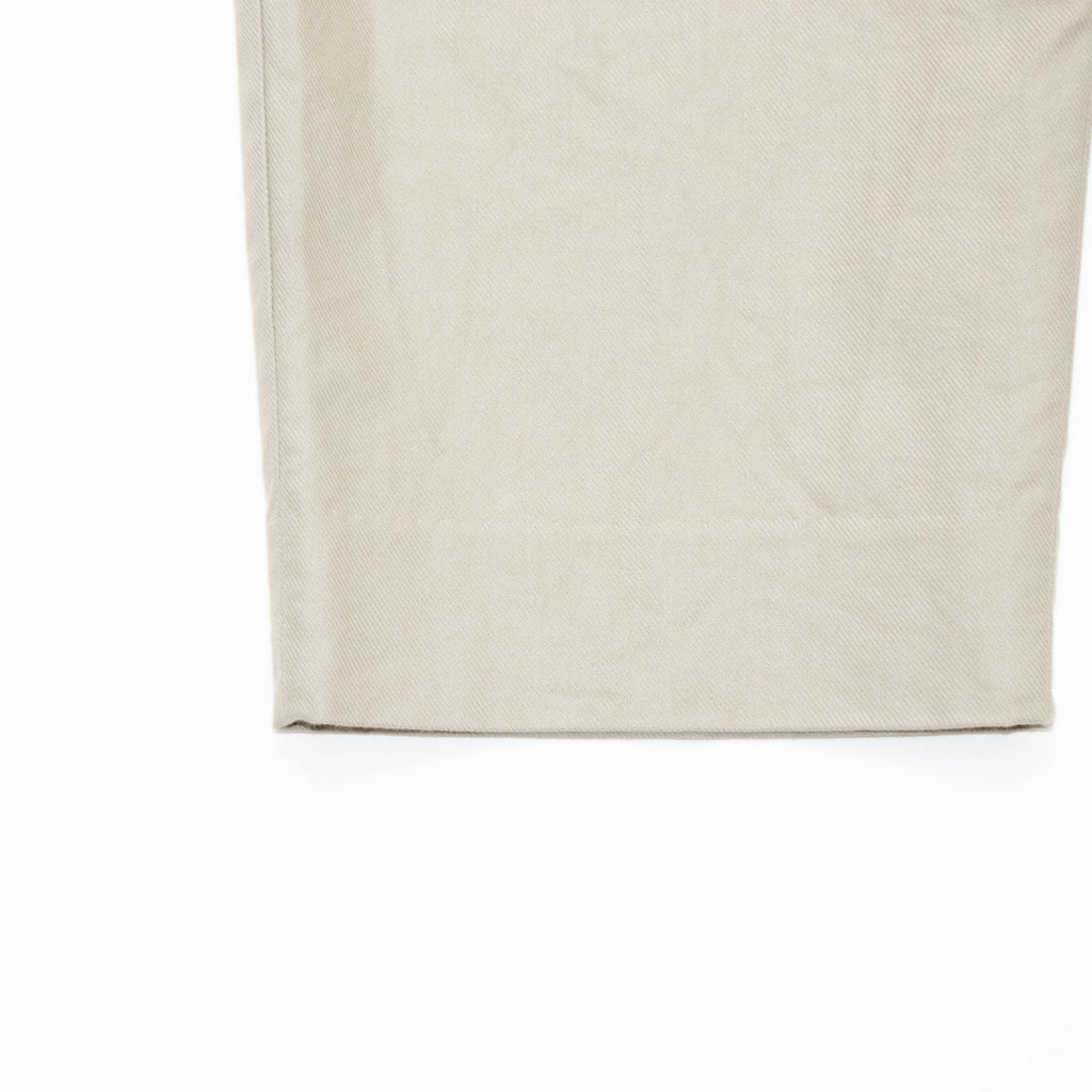 YAECA TWO TUCK TROUSERS