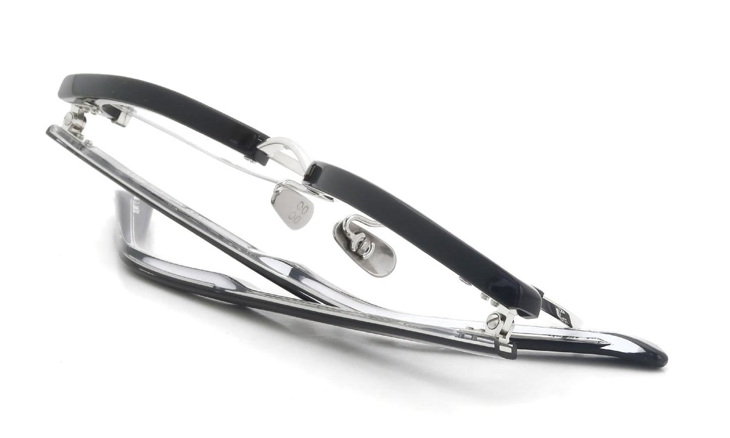 YELLOWS PLUS KENT EYEGLASS FRAME Matt Black/At.Silver