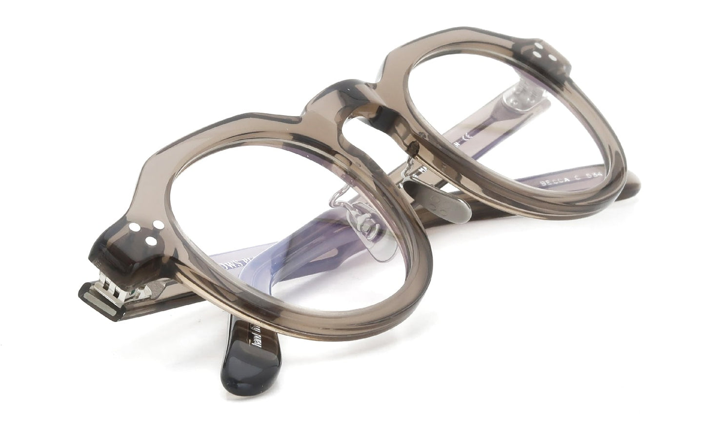 YELLOWS PLUS BECCA EYEGLASS FRAME Burnt Umber