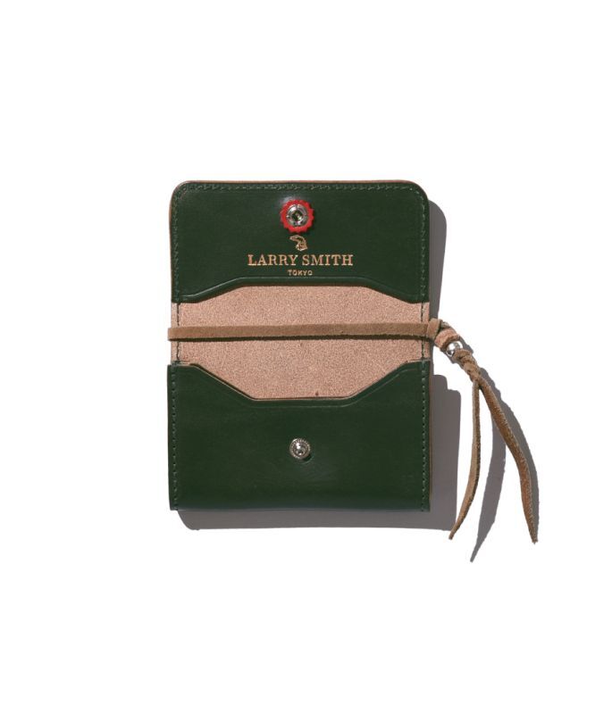 LARRY SMITH U.K SADDLE LEATHER CARD CASE