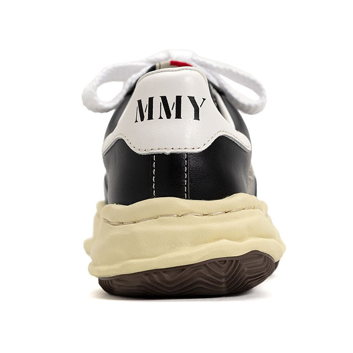 Maison MIHARA YASUHIRO BLAKEY Low Vintage Original Sole Leather Lowtop Sneaker Black