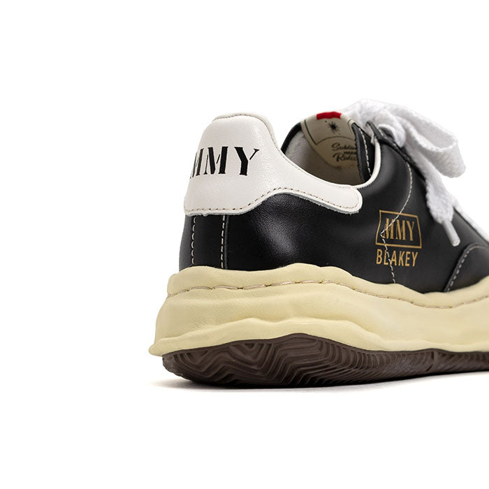 Maison MIHARA YASUHIRO BLAKEY Low Vintage Original Sole Leather Lowtop Sneaker Black