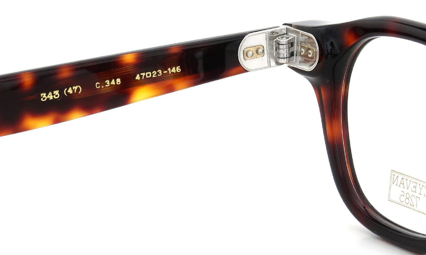 EYEVAN7285 EYEGLASS FRAME 343 C.348 EV DEMI 2