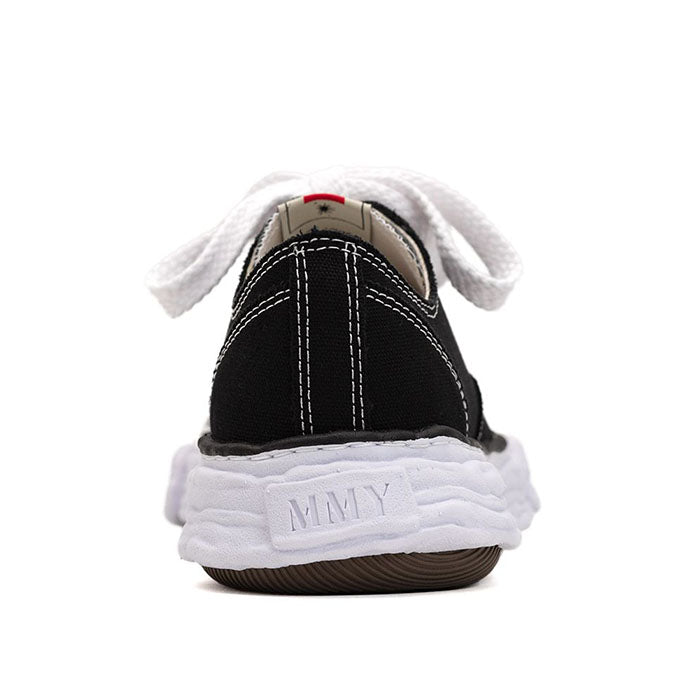 Maison MIHARA YASUHIRO PETERSON23 Original Sole Canvas Lowtop Sneaker Black