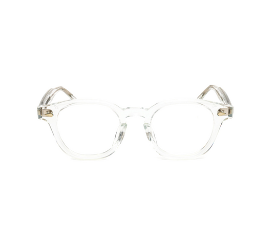 JULIUS TART OPTICAL AR Eyeglass Frame Clear Crystal