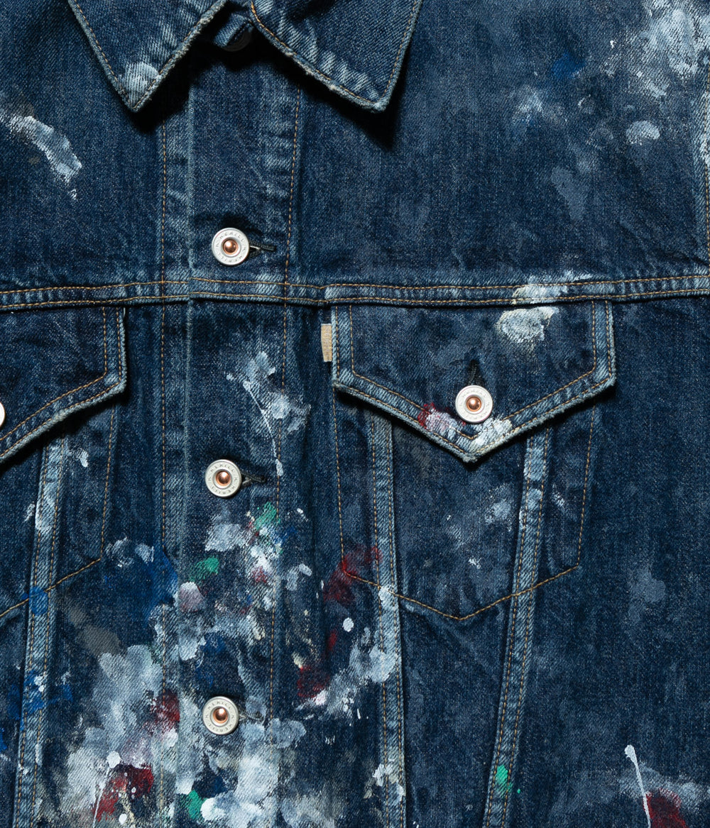 HERILL HL DENIM SPLASH JACKET