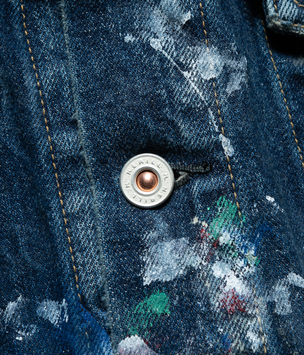 HERILL HL DENIM SPLASH JACKET