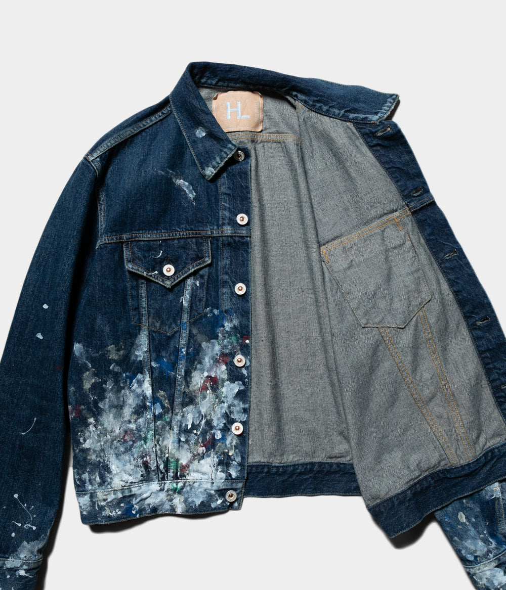 HERILL HL DENIM SPLASH JACKET