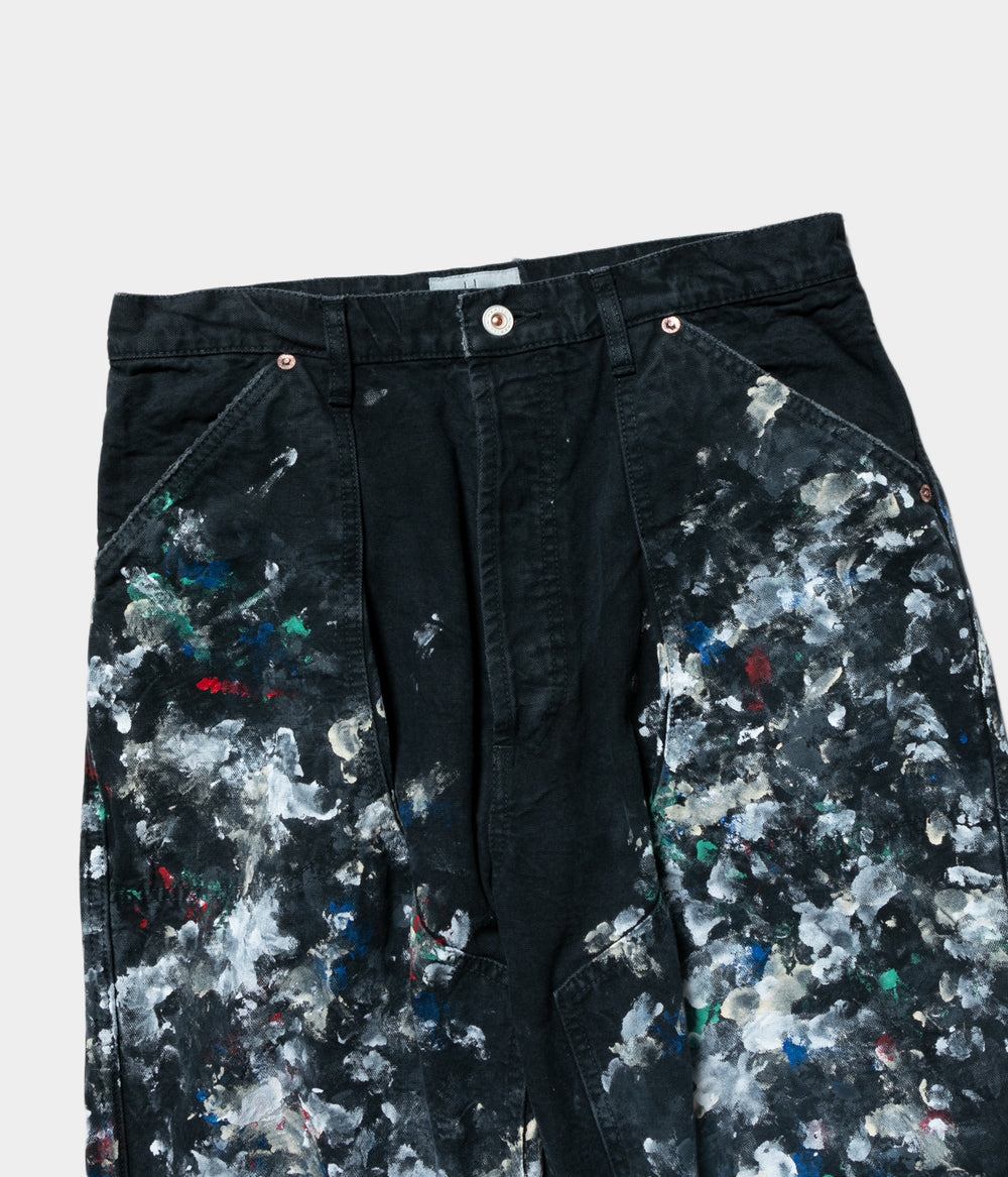 HERILL SPLASH PAINTER PANTS