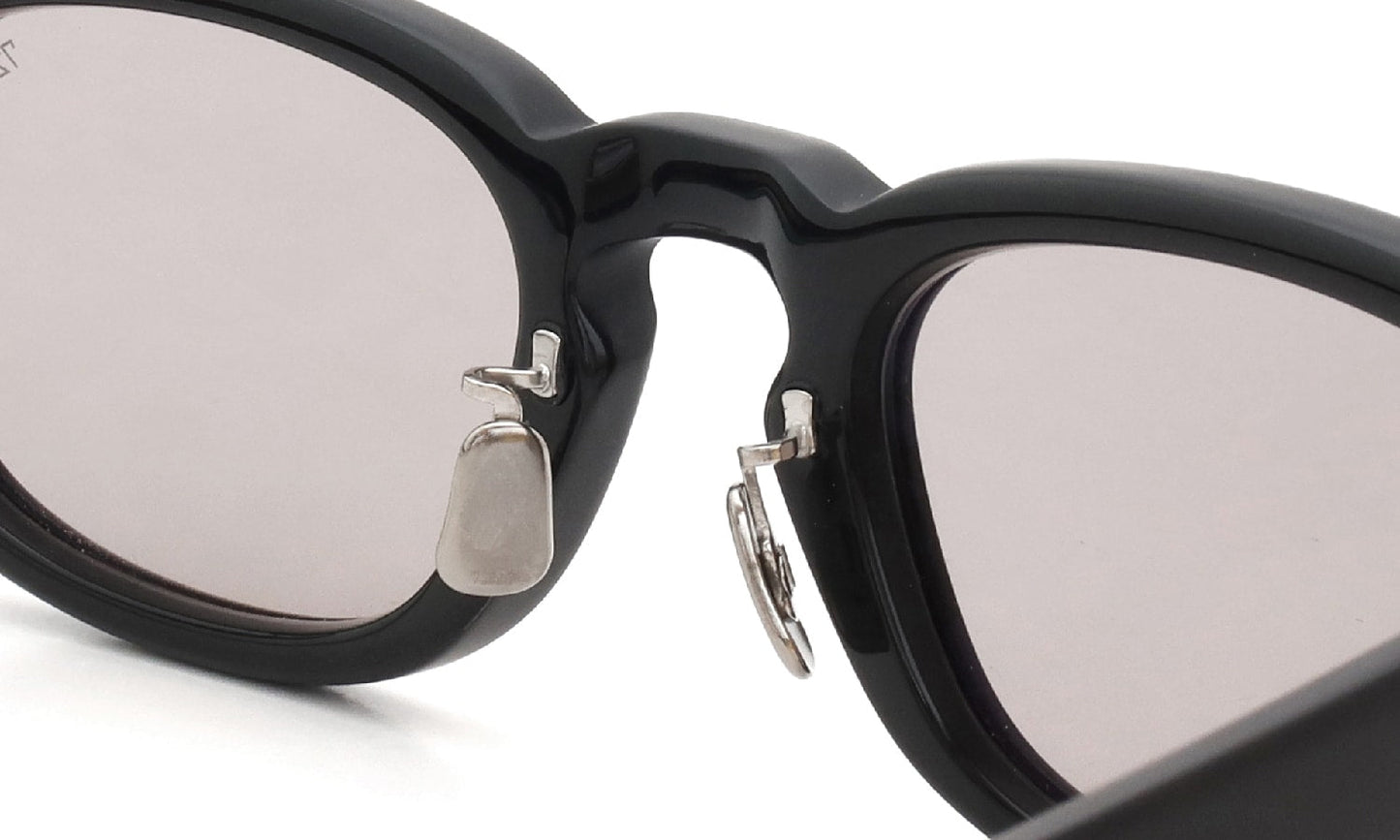 EYEVAN7285 SUNGLASSES 351 C.112 MAT BLACK GM LT.GRY