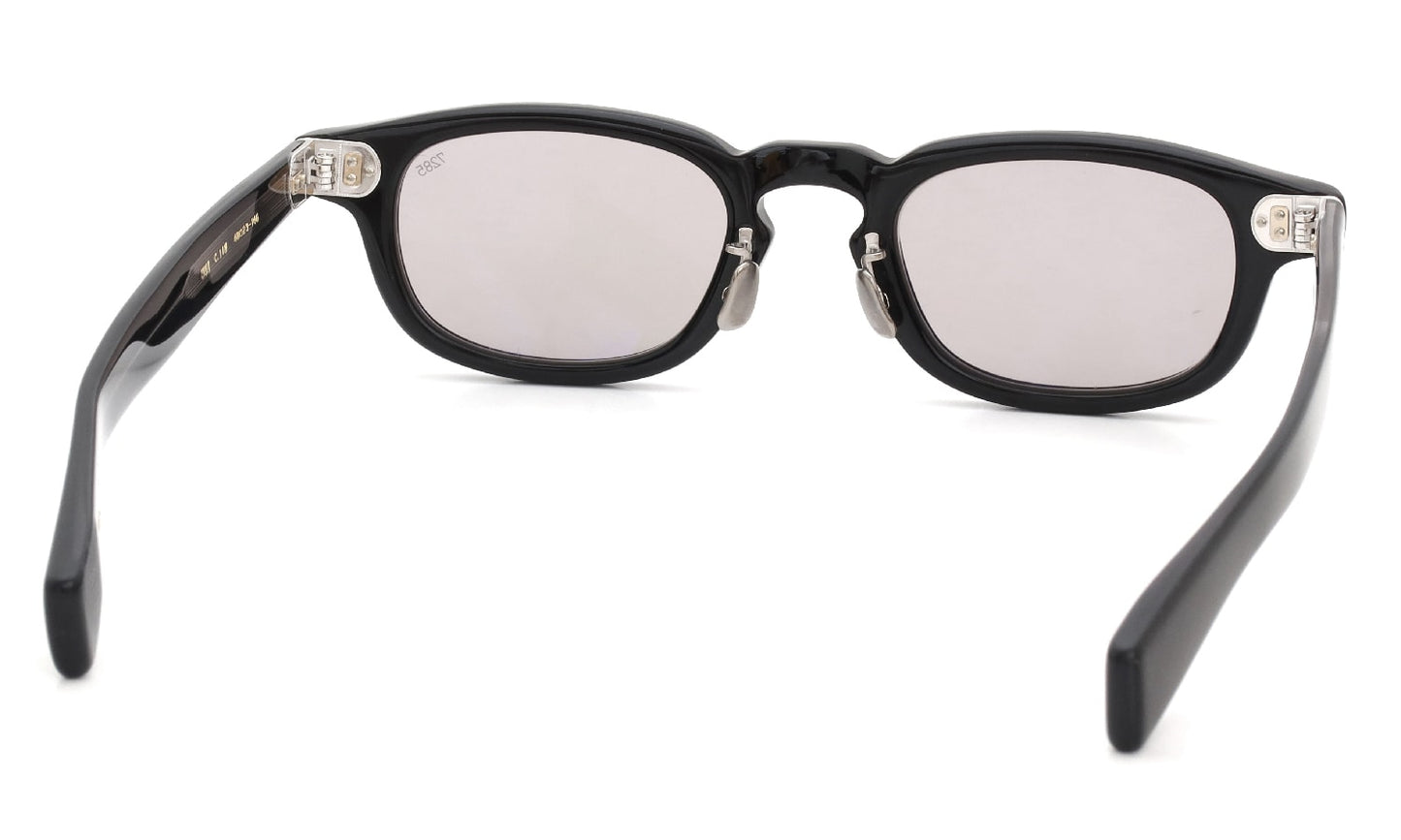 EYEVAN7285 SUNGLASSES 351 C.112 MAT BLACK GM LT.GRY