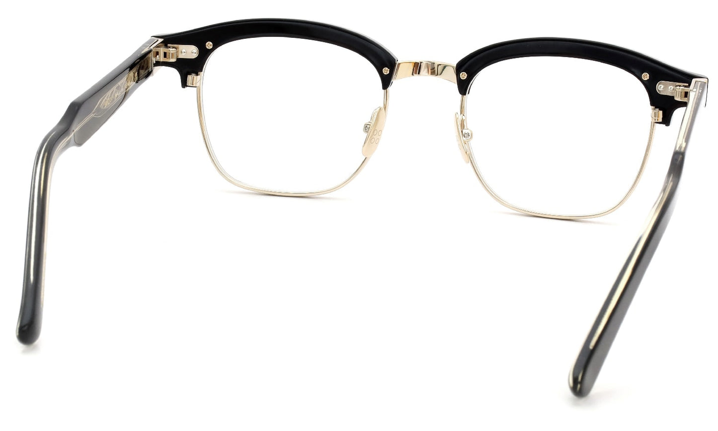 YELLOWS PLUS ROGER EYEGLASS FRAME Black Gold