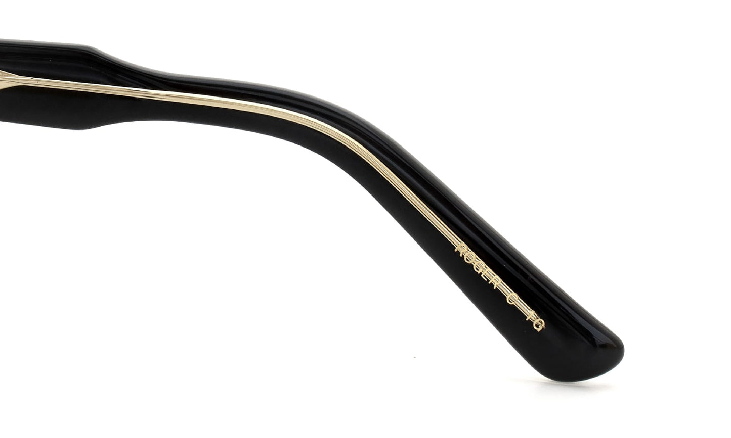 YELLOWS PLUS ROGER EYEGLASS FRAME Black Gold