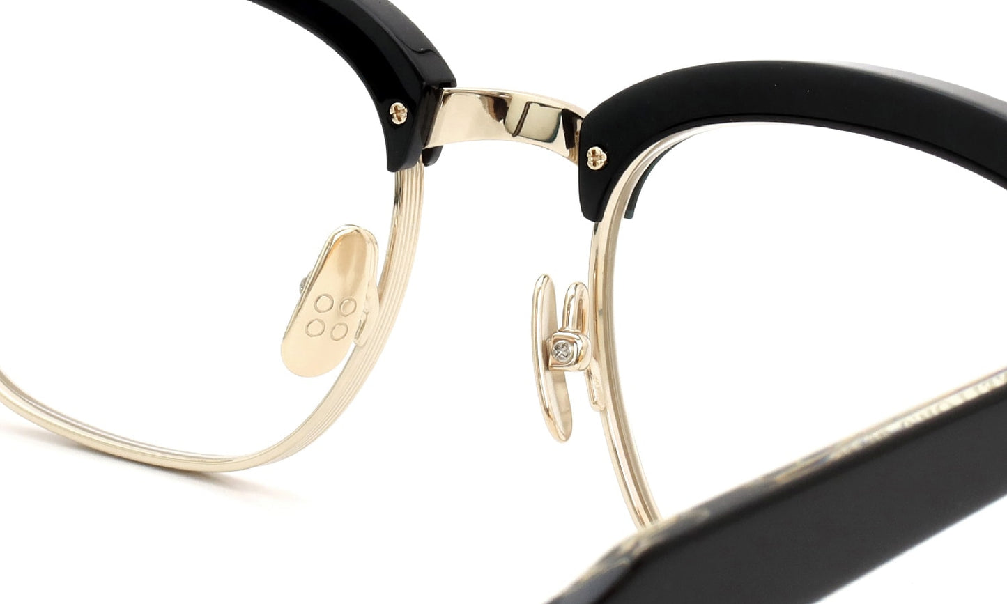 YELLOWS PLUS ROGER EYEGLASS FRAME Black Gold