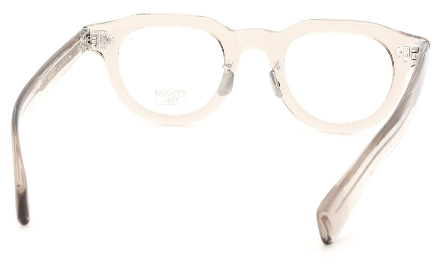 EYEVAN7285 EYEGLASS FRAME 340 C.340 CLEAR LIGHT BROWN