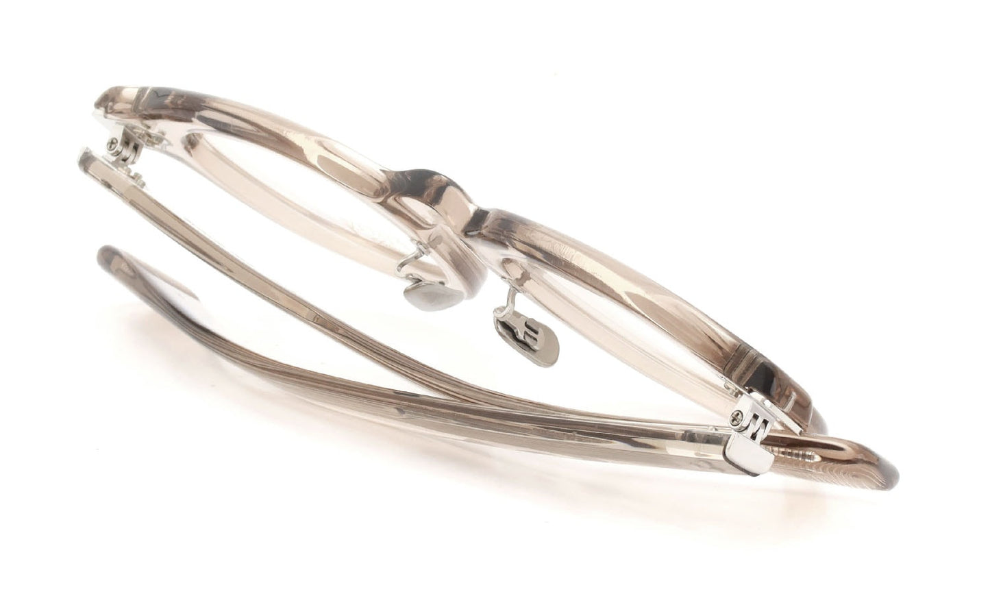 EYEVAN7285 EYEGLASS FRAME 340 C.340 CLEAR LIGHT BROWN