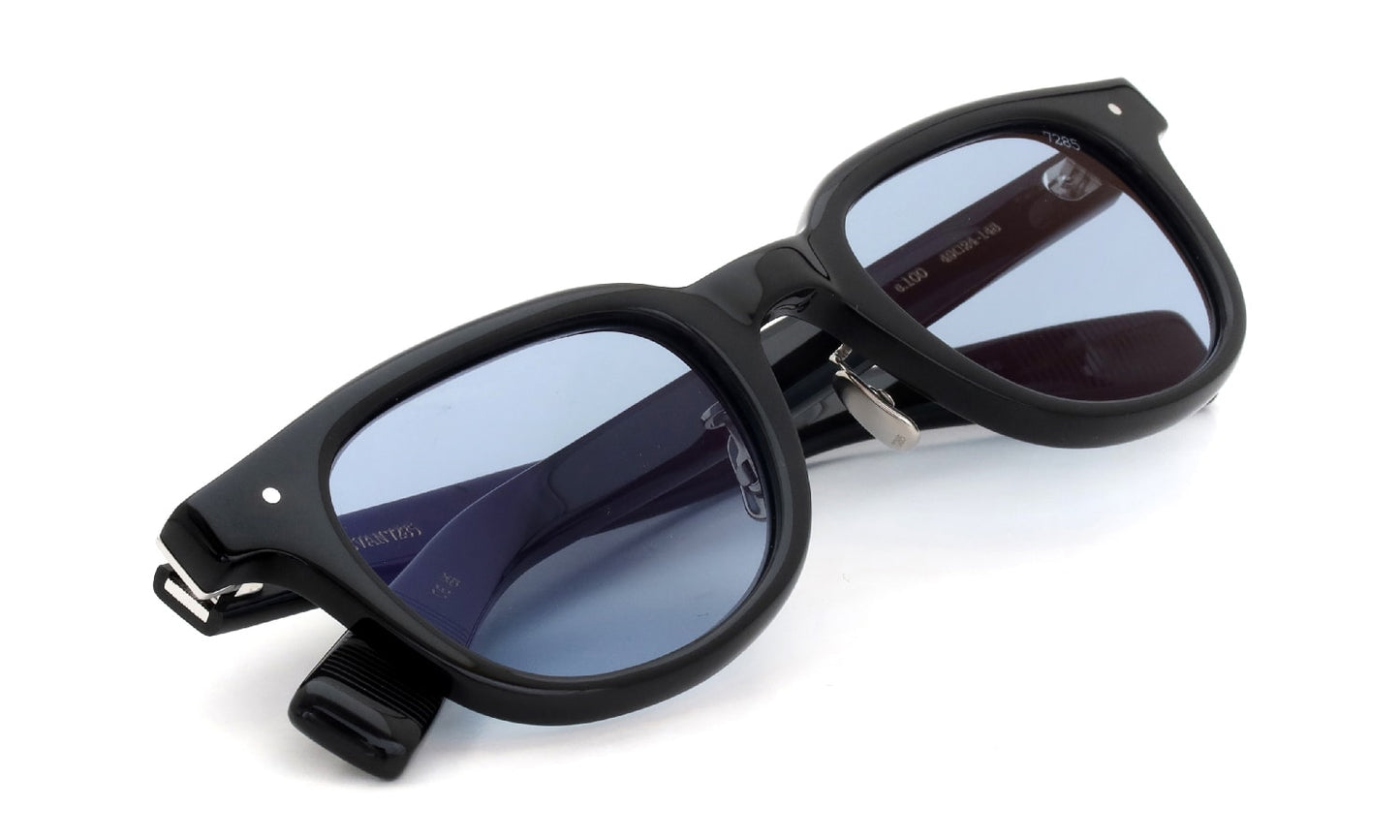 EYEVAN7285 SUNGLASSES 361 C.100 BLACK GM LT.BLU50