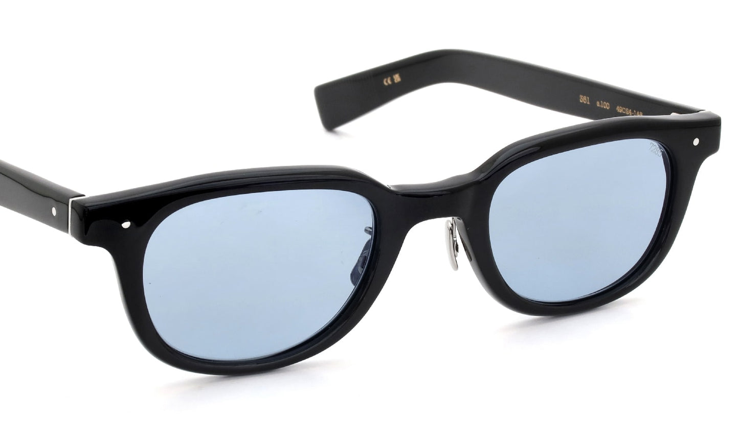 EYEVAN7285 SUNGLASSES 361 C.100 BLACK GM LT.BLU50