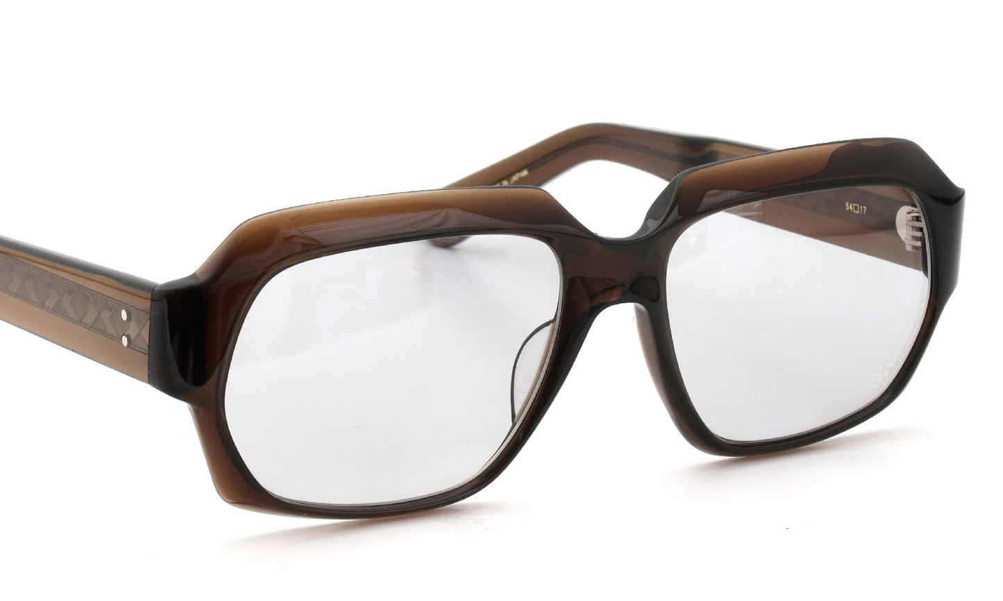 YELLOWS PLUS SUNGLASS GREG Crystal Brown