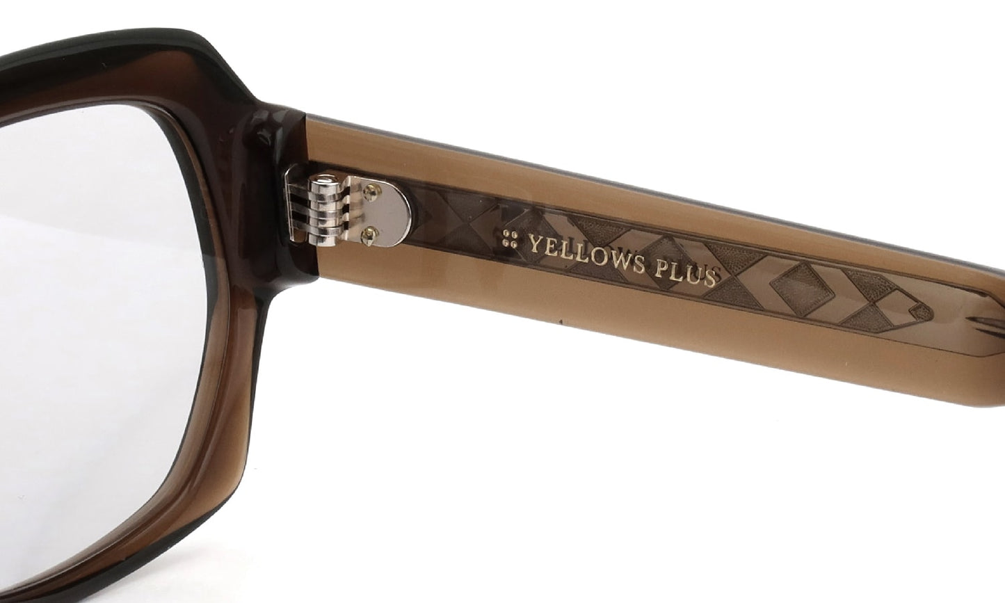 YELLOWS PLUS SUNGLASS GREG Crystal Brown