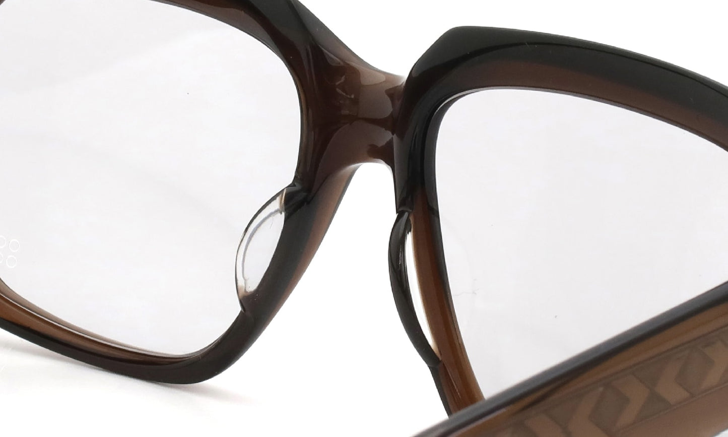 YELLOWS PLUS SUNGLASS GREG Crystal Brown