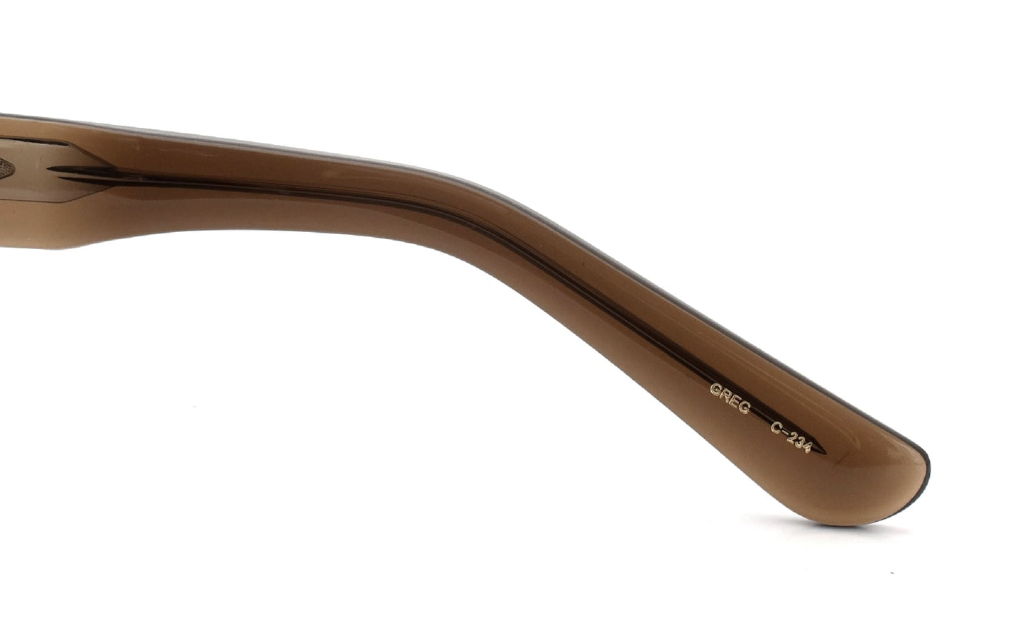 YELLOWS PLUS SUNGLASS GREG Crystal Brown