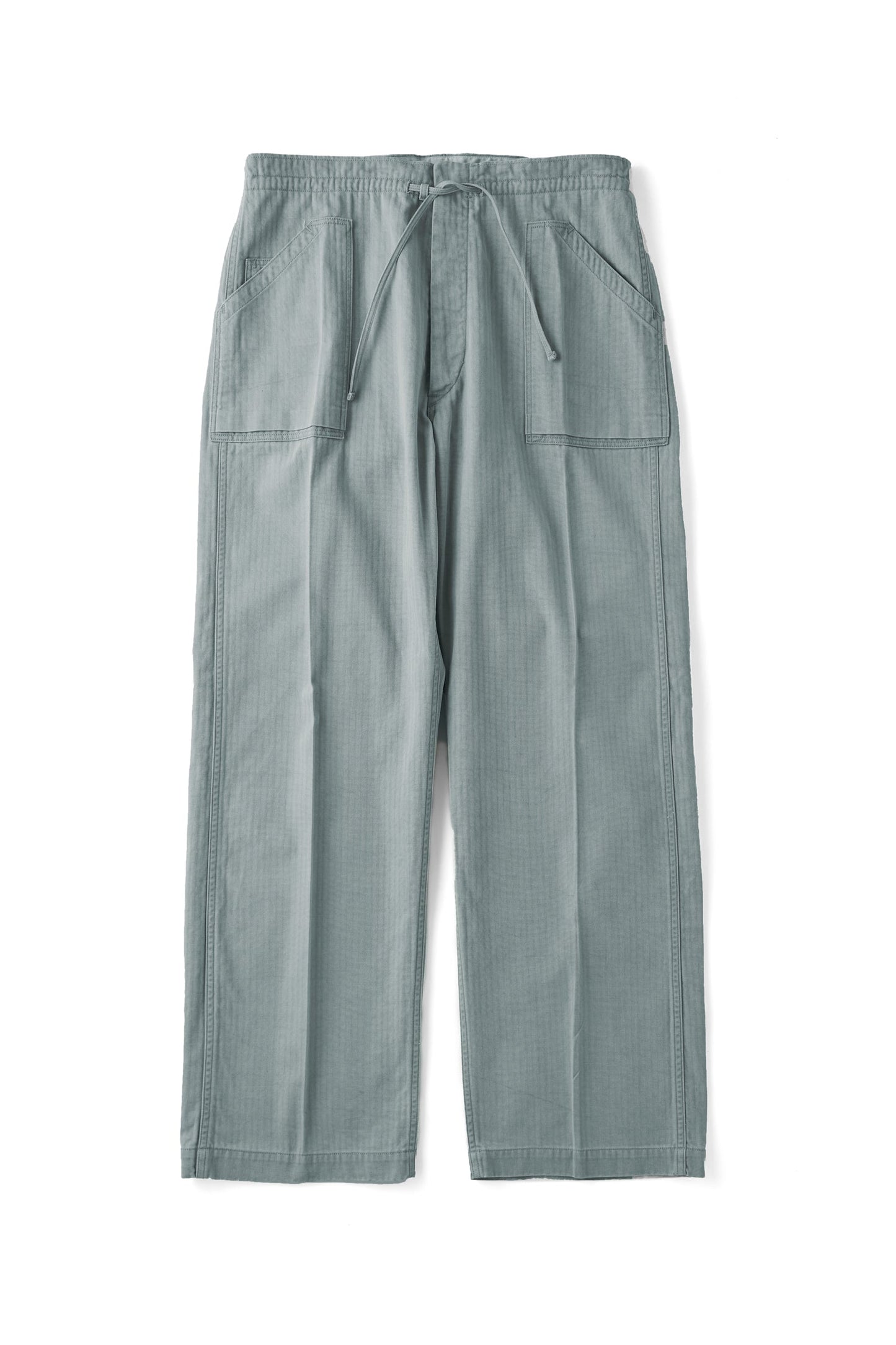 OLD JOE & CO. PATINA HERRINGBONE GATHERING TROUSER