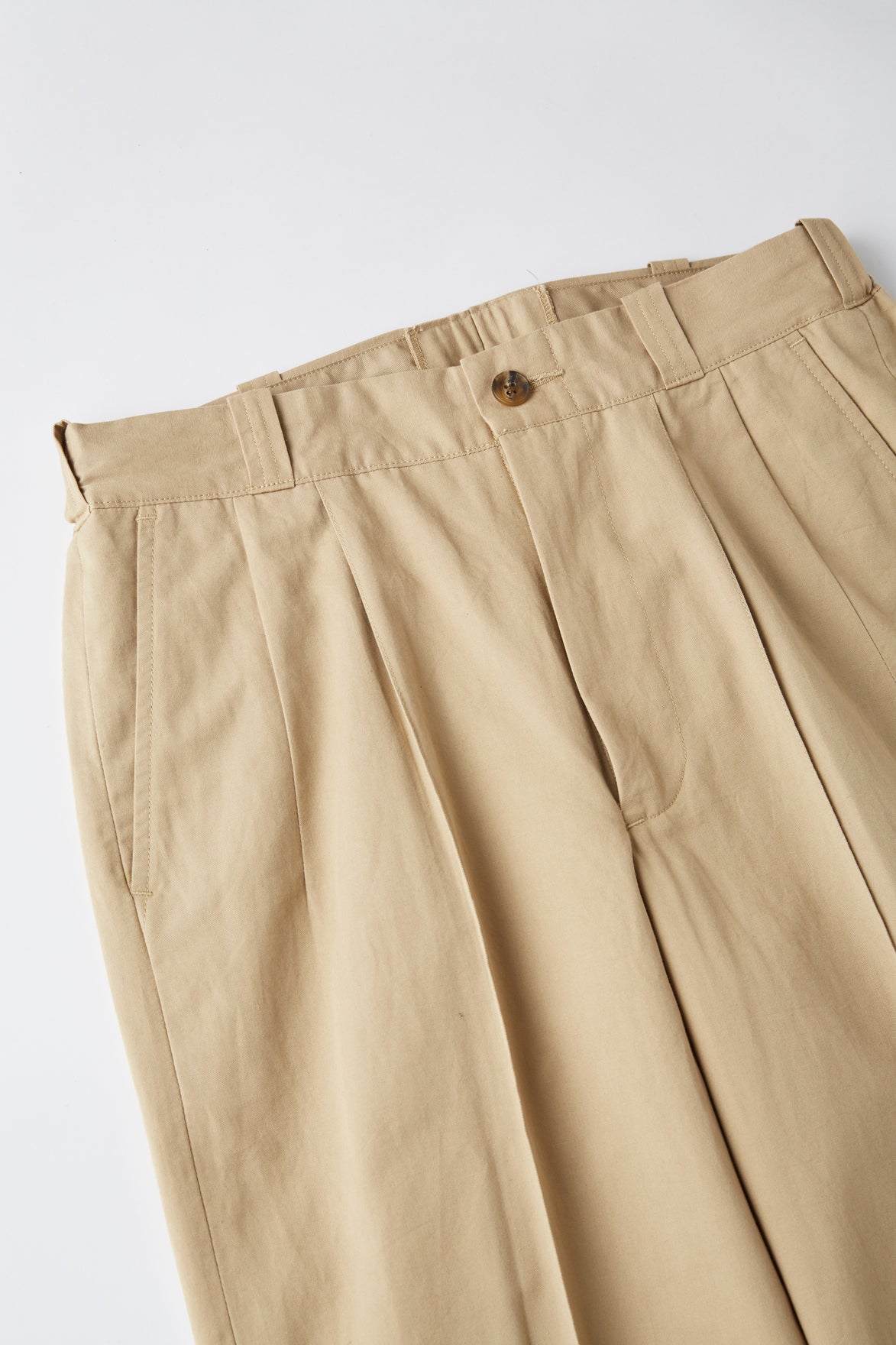 OLD JOE & CO. FRONT TUCK ARMY TROUSER