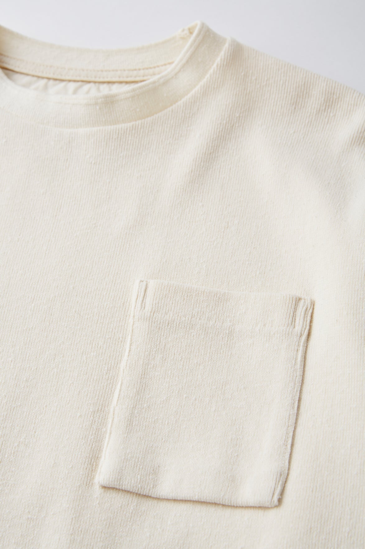 OLD JOE & CO. CREW-NECK NEP RIBED TOPS