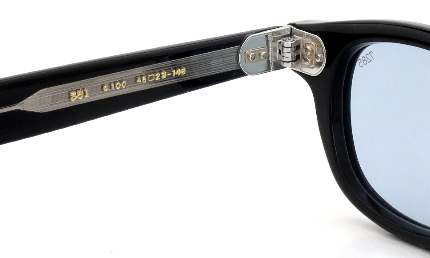 EYEVAN7285 SUNGLASSES 351 C.100 BLACK GM SM.BLU