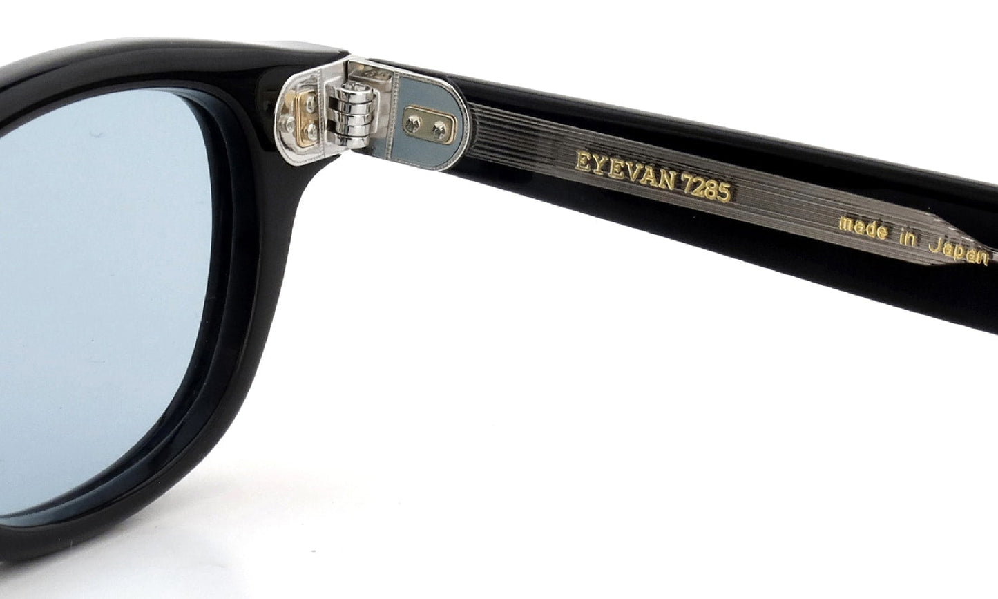 EYEVAN7285 SUNGLASSES 351 C.100 BLACK GM SM.BLU