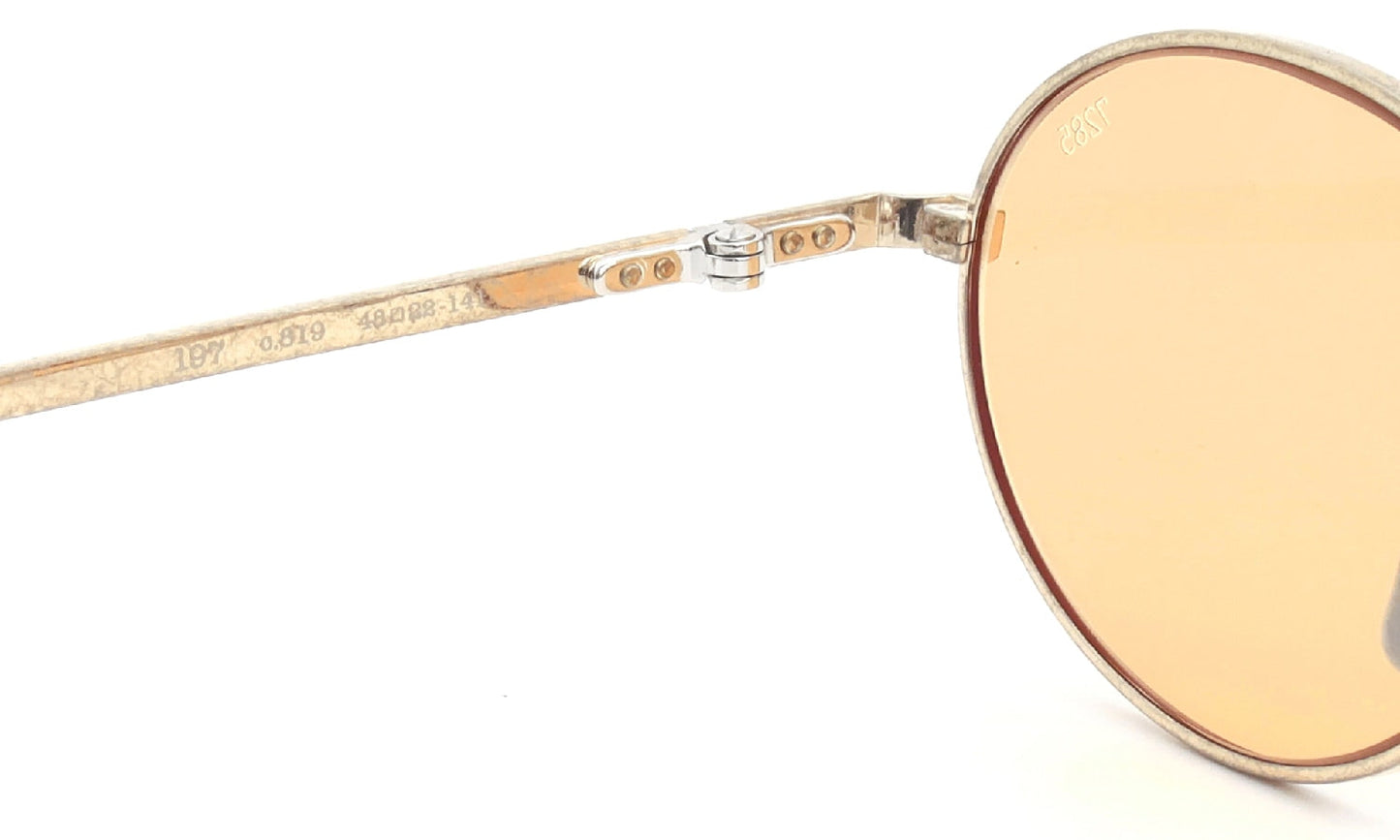 EYEVAN7285 SUNGLASSES 197 VINTAGE GOLD