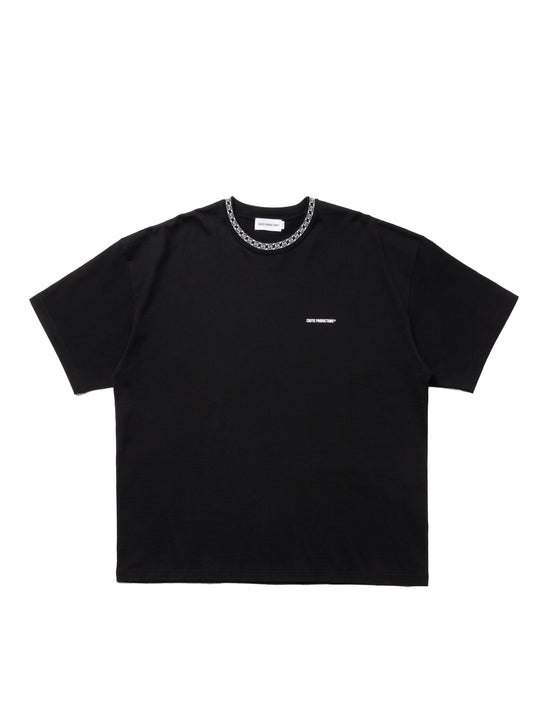 COOTIE PRODUCTIONS Jacquard Neck S/S Tee