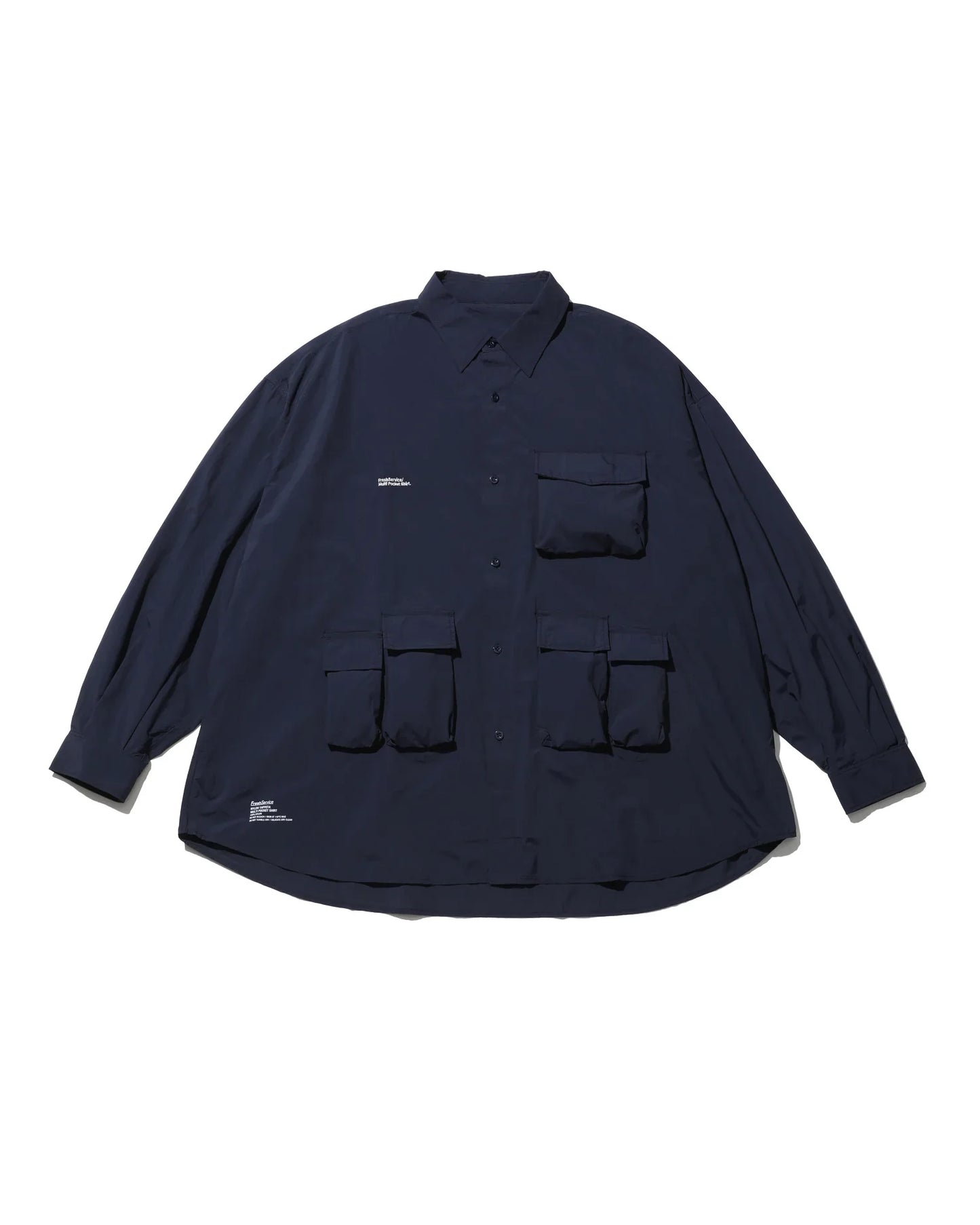 FreshService NYLON TAFFETA MULTI POCKET SHIRT
