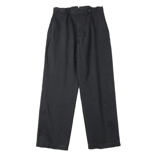 COMOLI Black Denim Overpants