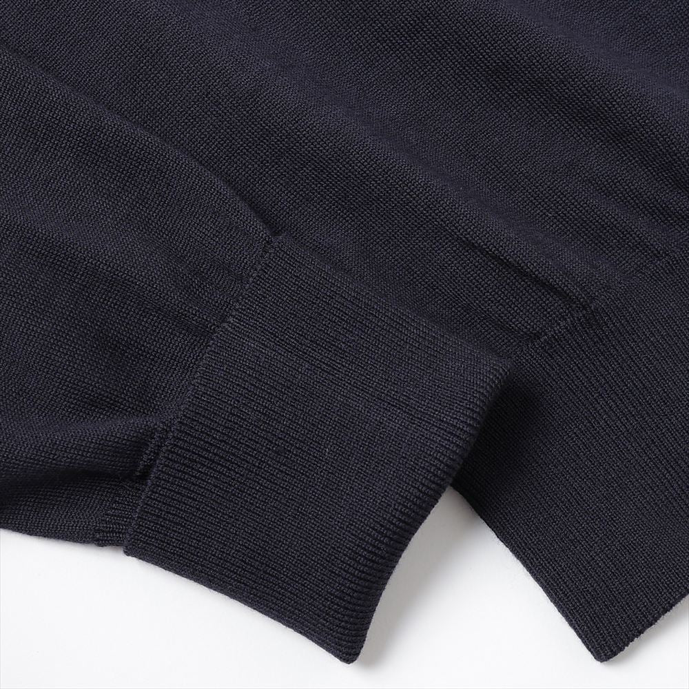 A.PRESSE Wool Knit L/S Polo Shirts