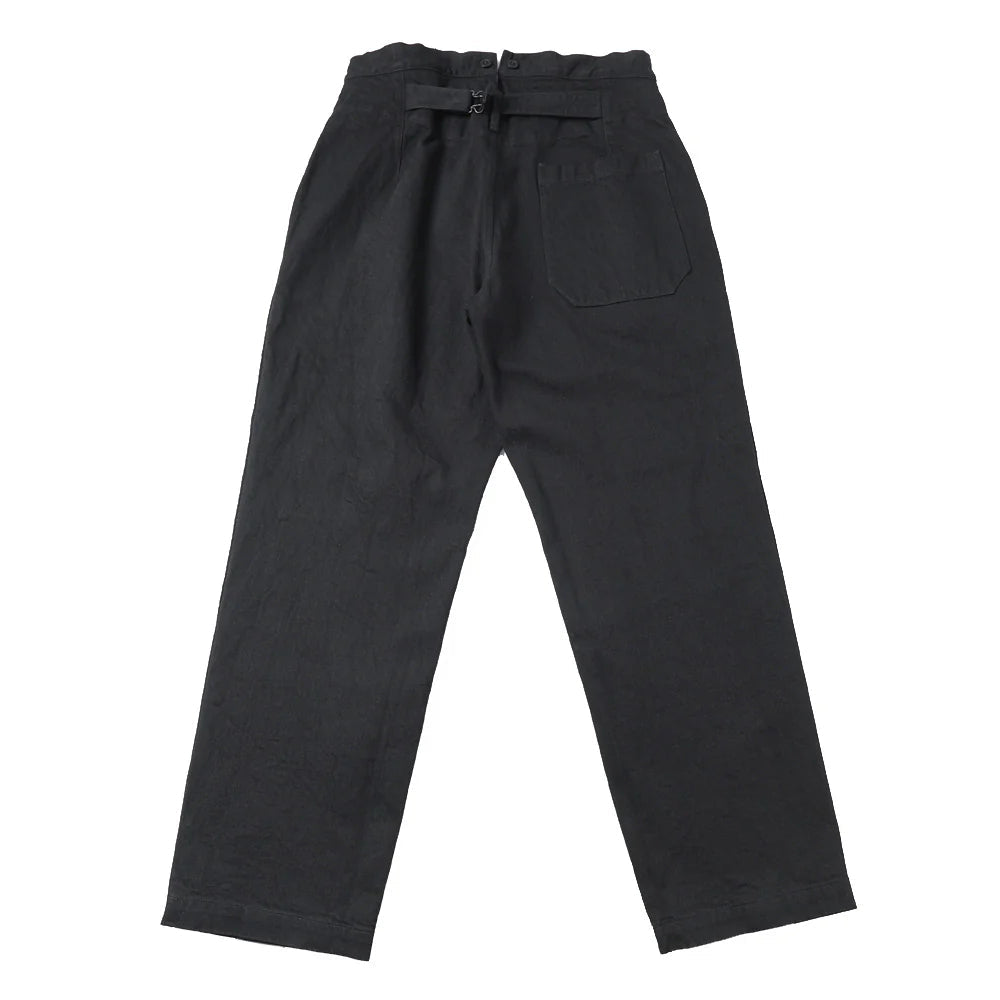 COMOLI Black Denim Overpants