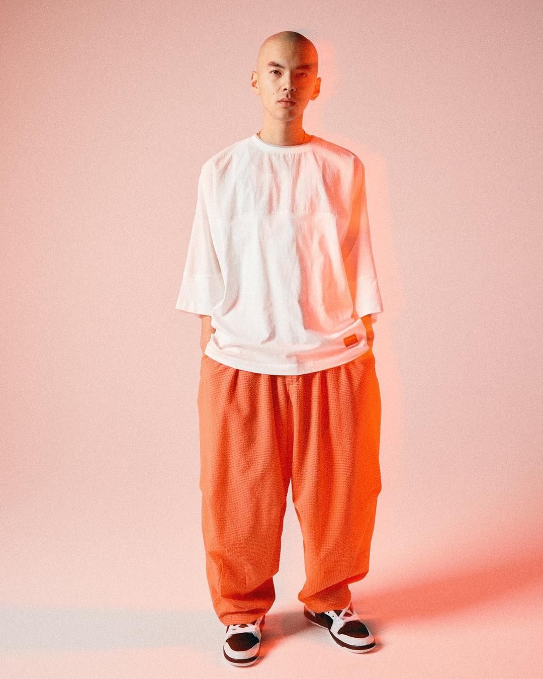 TIGHTBOOTH SEERSUCKER BALLOON PANTS