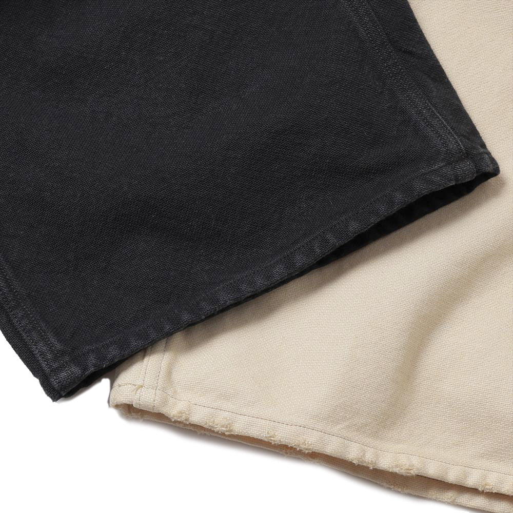 A.PRESSE Vintage Silk Hemp Double Knee Pants